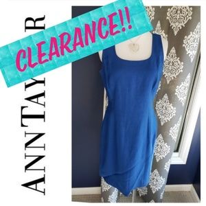 Ann Taylor sleeveless sheath